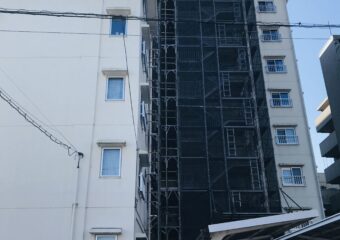 東京都世田谷区　鉄骨階段改修工事